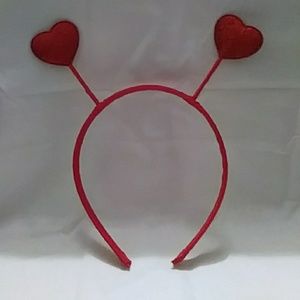 Two of hearts headband